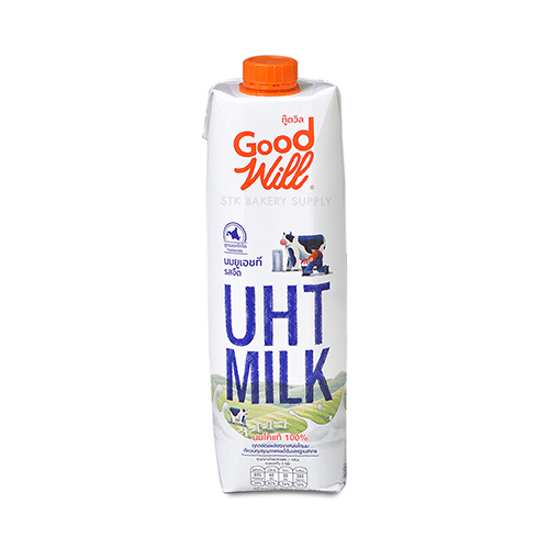 GOOD WILL UHT FULL CREAM MILK 1LITER (1 X 12)