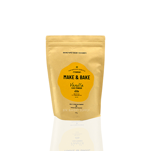 MAKE &amp; BAKE VANILLA CAKE POWDER 575G (CON)