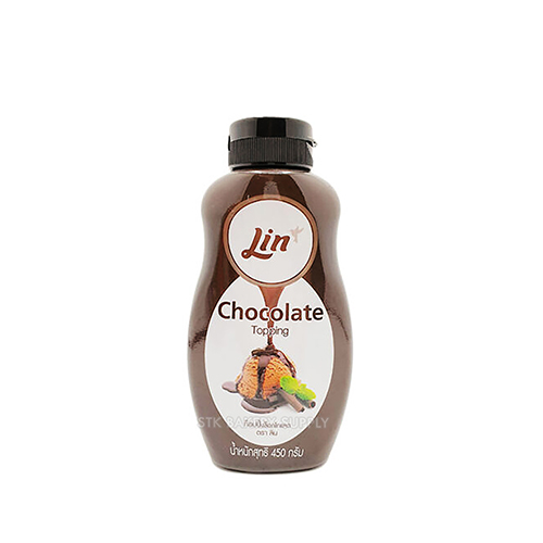 LIN CHOCOLATE TOPPING 450G (1 x 12)